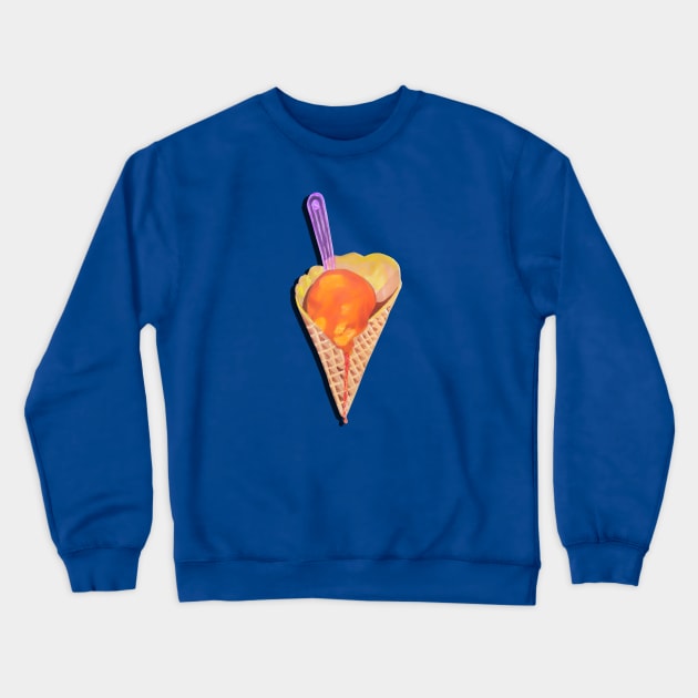Ice Cream Cone Crewneck Sweatshirt by PaintingsbyArlette